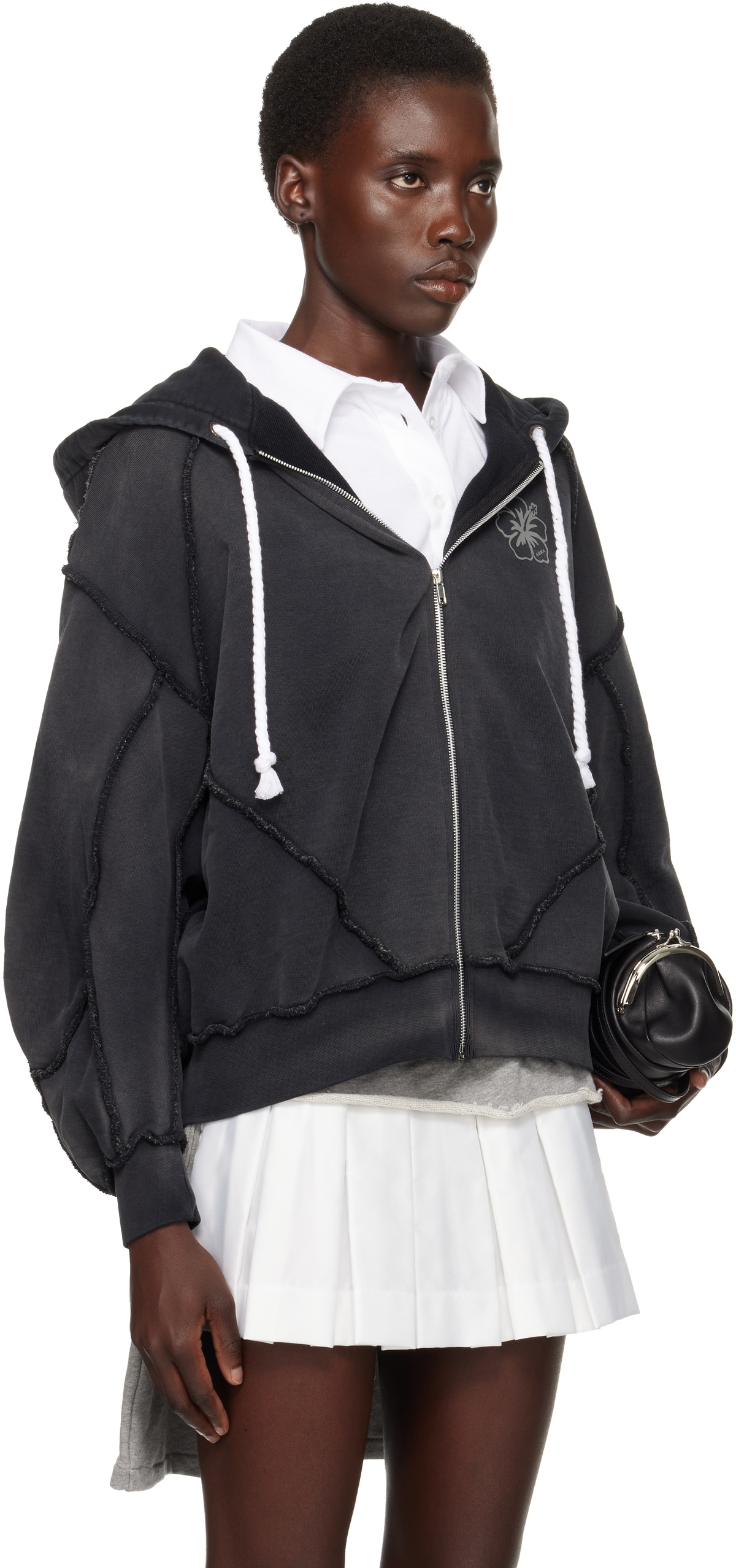 ABRA Black Surf Hoodie