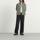 END. x Ronning Men's Seersucker Shirt in Green Seersucker