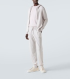 Allude Wool and cashmere sweatpants