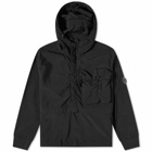 C.P. Company Men's Taylon - P Hooded Overshirt in Black