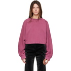 Off-White Pink Off Stamp Balloon Crew Sweatshirt