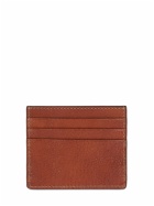 BRUNELLO CUCINELLI - Leather Logo Card Holder