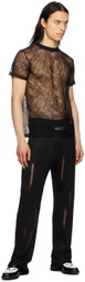 LGN Louis Gabriel Nouchi Black Crewneck T-Shirt