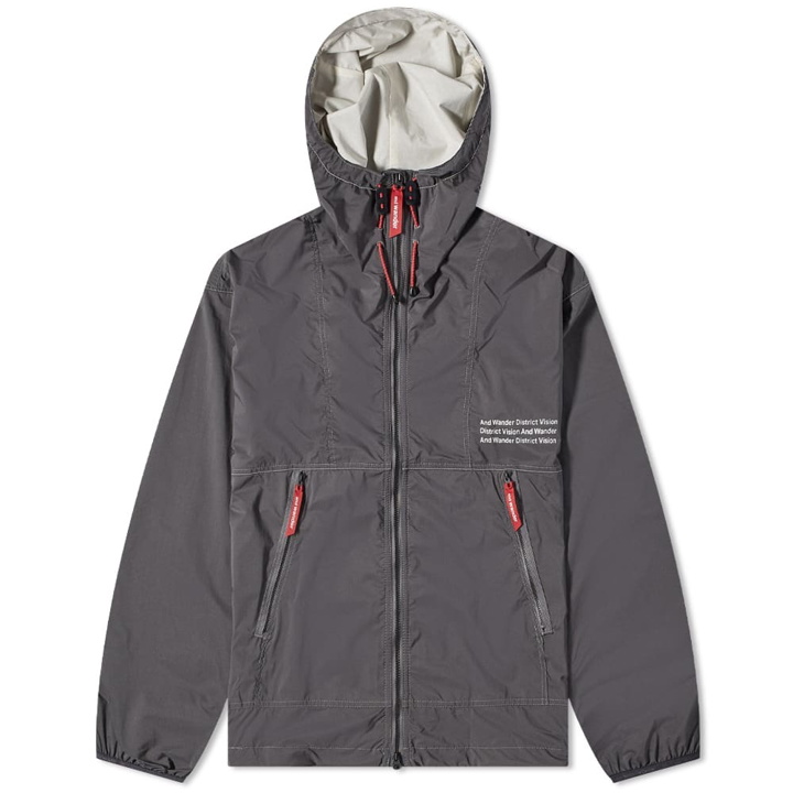 Photo: District Vision x and wander Hooded Pertex Windbreaker