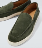 Giorgio Armani Suede slip-on shoes