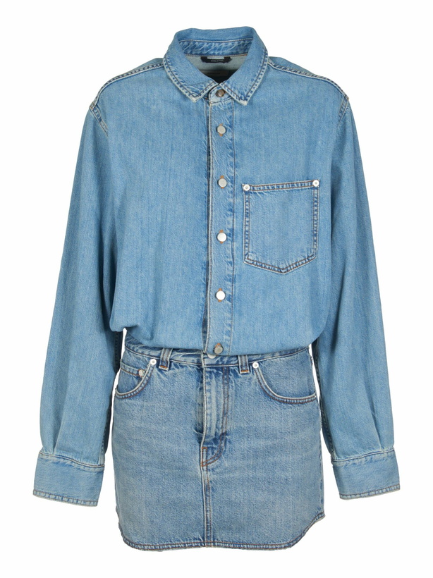 Photo: Haikure Denim Buttoned Dress