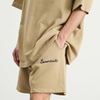 Fear of God ESSENTIALS Men's Training Classic Fit Shorts in Faded Dune