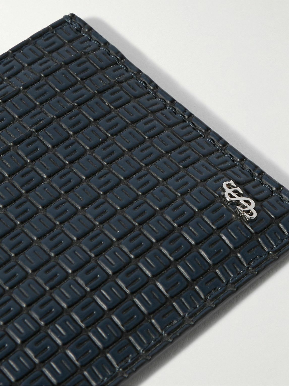 Serapian - Leather and Stepan Coated-Canvas Cardholder