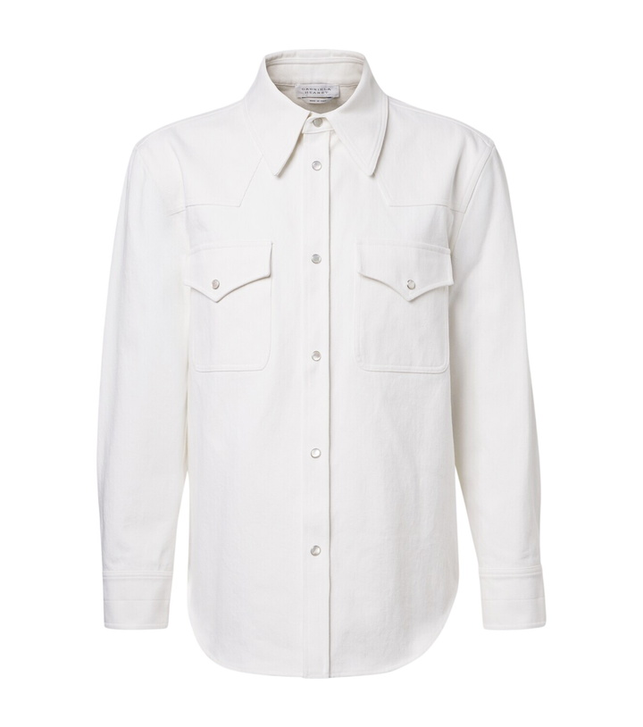 Photo: Gabriela Hearst Richard denim shirt