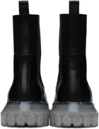 Rick Owens Black Beatle Bozo Tractor Boots