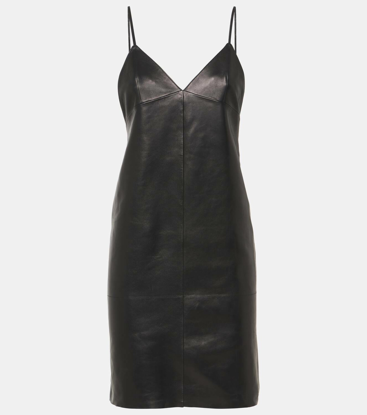 スカート Saint Laurent Leather slip dress Saint Laurent Leather slip dress Saint Laurent