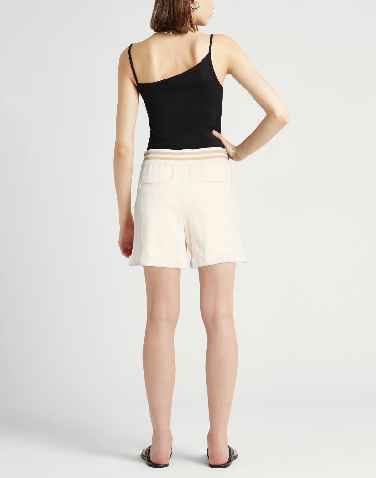 Peserico Womens Shorts & Bermuda Shorts in Beige