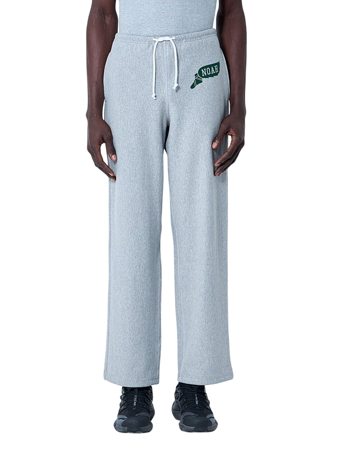 Noah Khaki Single-Pleat Baggy Trousers Noah NYC