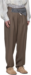 Magliano Brown Signature Superpants Trousers