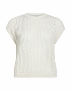 Peserico Womens Sweater in Off white
