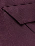 1017 ALYX 9SM - Convertible-Collar Appliquéd Twill Shirt - Purple
