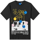 Lo-Fi Men's Movement By Design T-Shirt in Black