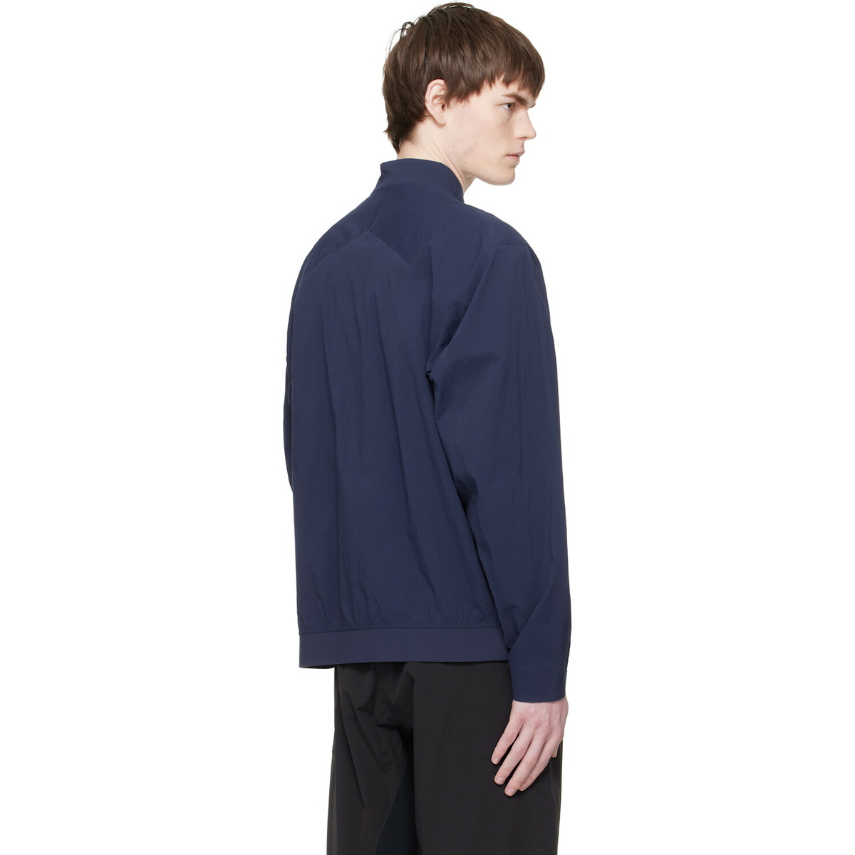 Veilance Navy Diode Bomber Jacket