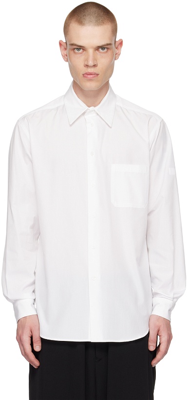 Photo: Yohji Yamamoto White Suit Broad Shirt
