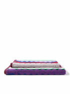 Missoni Home - Chantal Set of Two Striped Cotton-Terry Towels