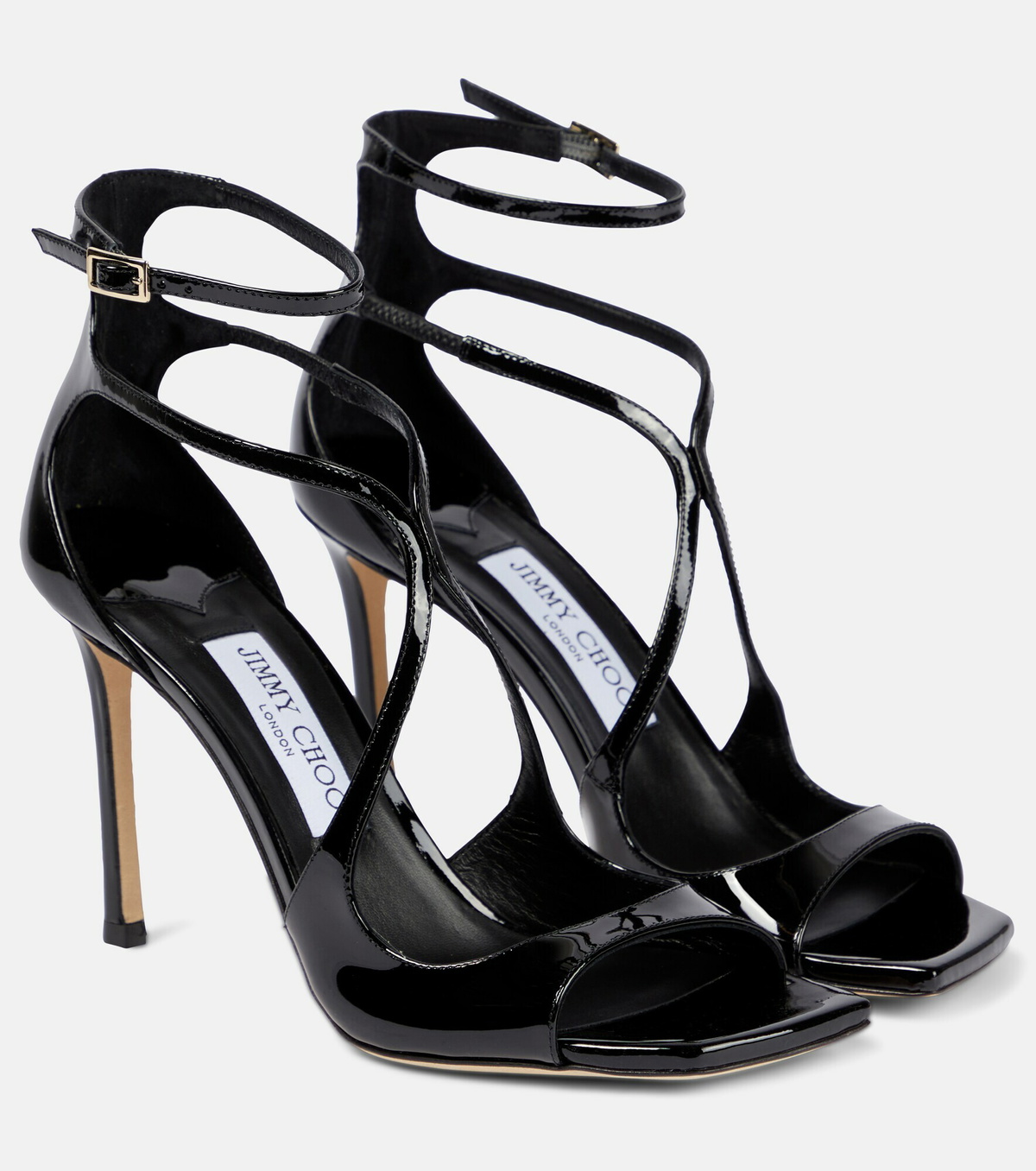 Jimmy Choo - Azia 95 patent leather sandals Jimmy Choo
