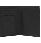 Montblanc - Printed Leather Passport Cover - Black