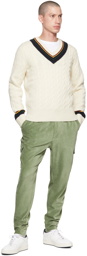 Polo Ralph Lauren Off-White Graphic Sweater