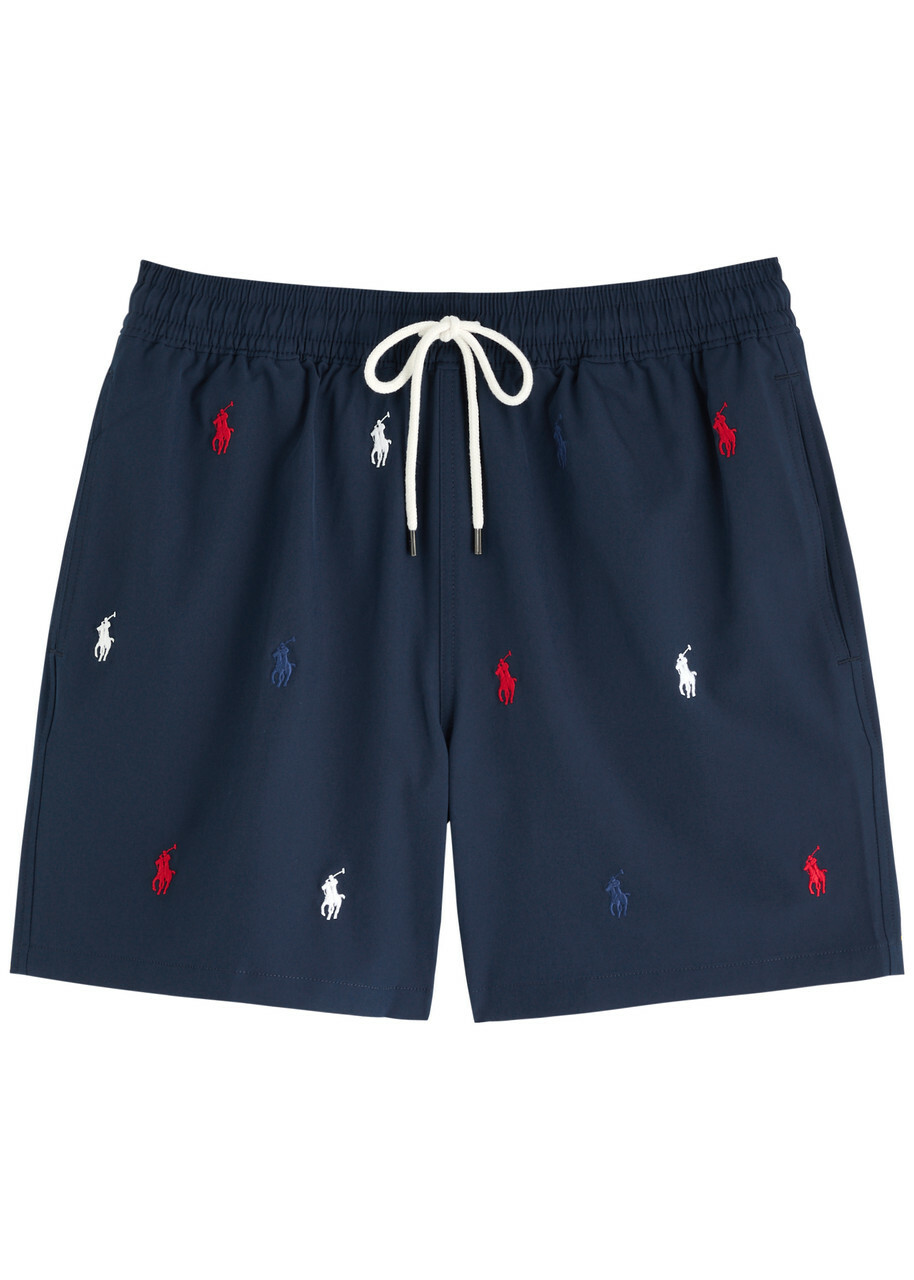 Polo Ralph Lauren Logo-embroidered Swim Shorts Navy Polo Ralph Lauren