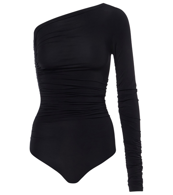Photo: Wolford Draped semi-sheer bodysuit