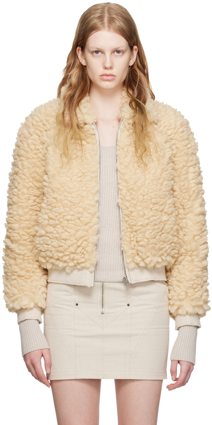 Isabel Marant Yellow Salvia Bomber Jacket