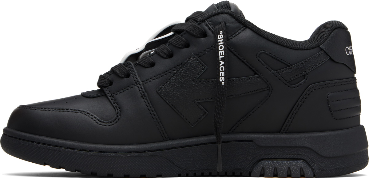 Off-White Black Out Of Office For Walking Sneakers
