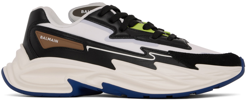 【送料&関税込】Balmain run-row Sneakers Run-Row leather sneakers - Men | BALMAIN