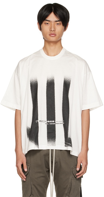 Photo: Julius Off-White Printed T-Shirt