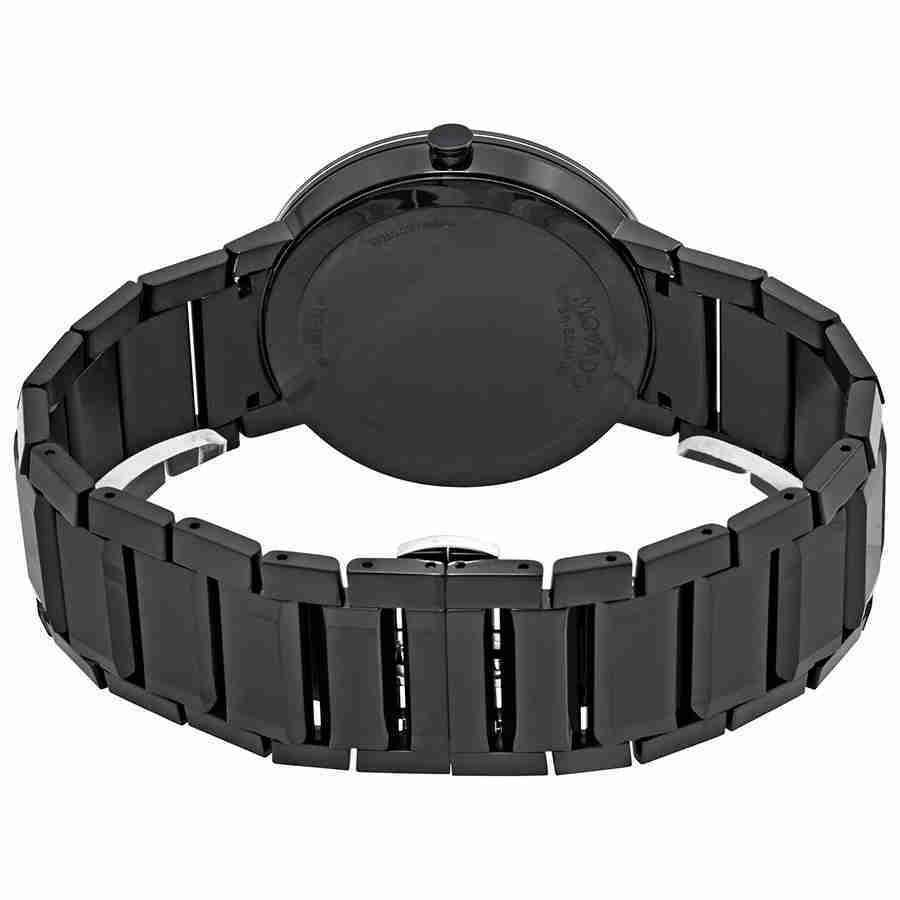 Movado Sapphire Black Dial Mens Watch 0607179 Movado display picture 3