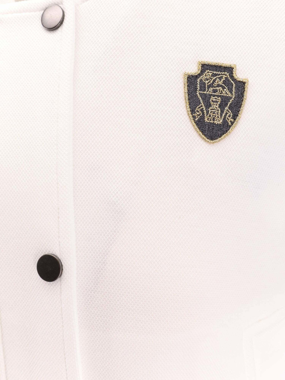 ブルゾン BRUNELLO CUCINELLI 'Monile' sweatshirt Brunello Cucinelli Cotton smooth French terry sweatshirt