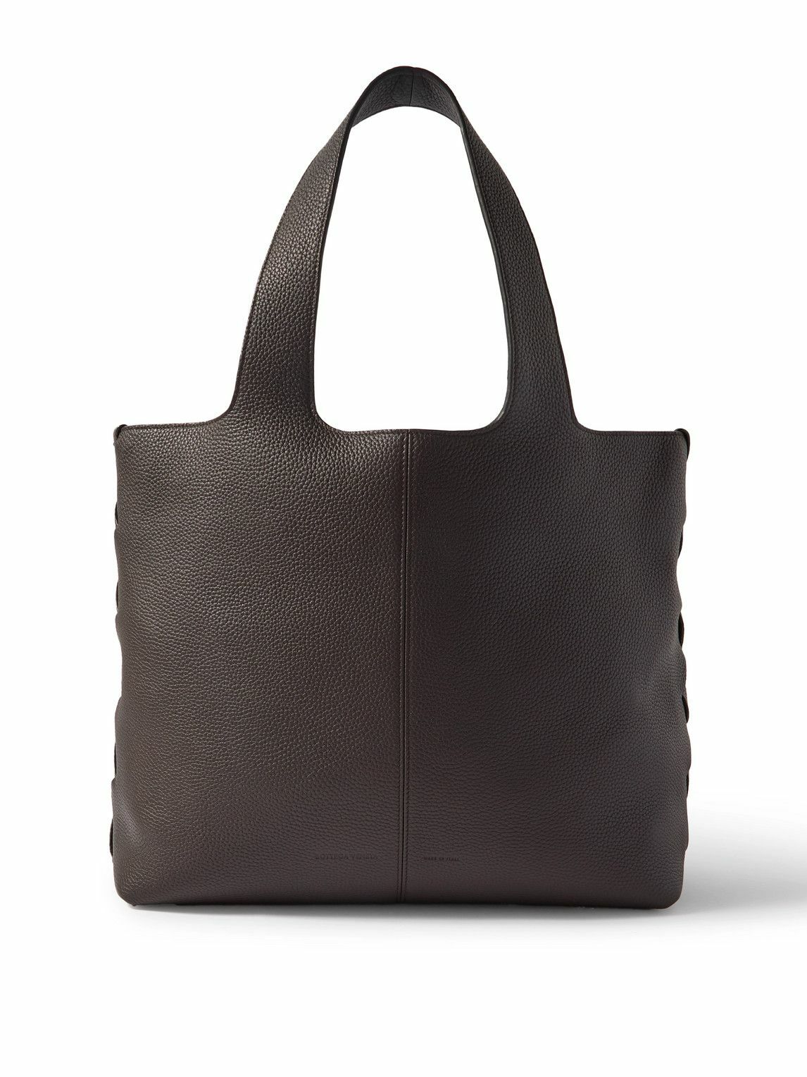 BOTTEGA VENETA(正規品/送料関税込み) INTRECCIATO TOTE BAG New Authentic BOTTEGA VENETA Intrecciato Tote Handbag, Gray
