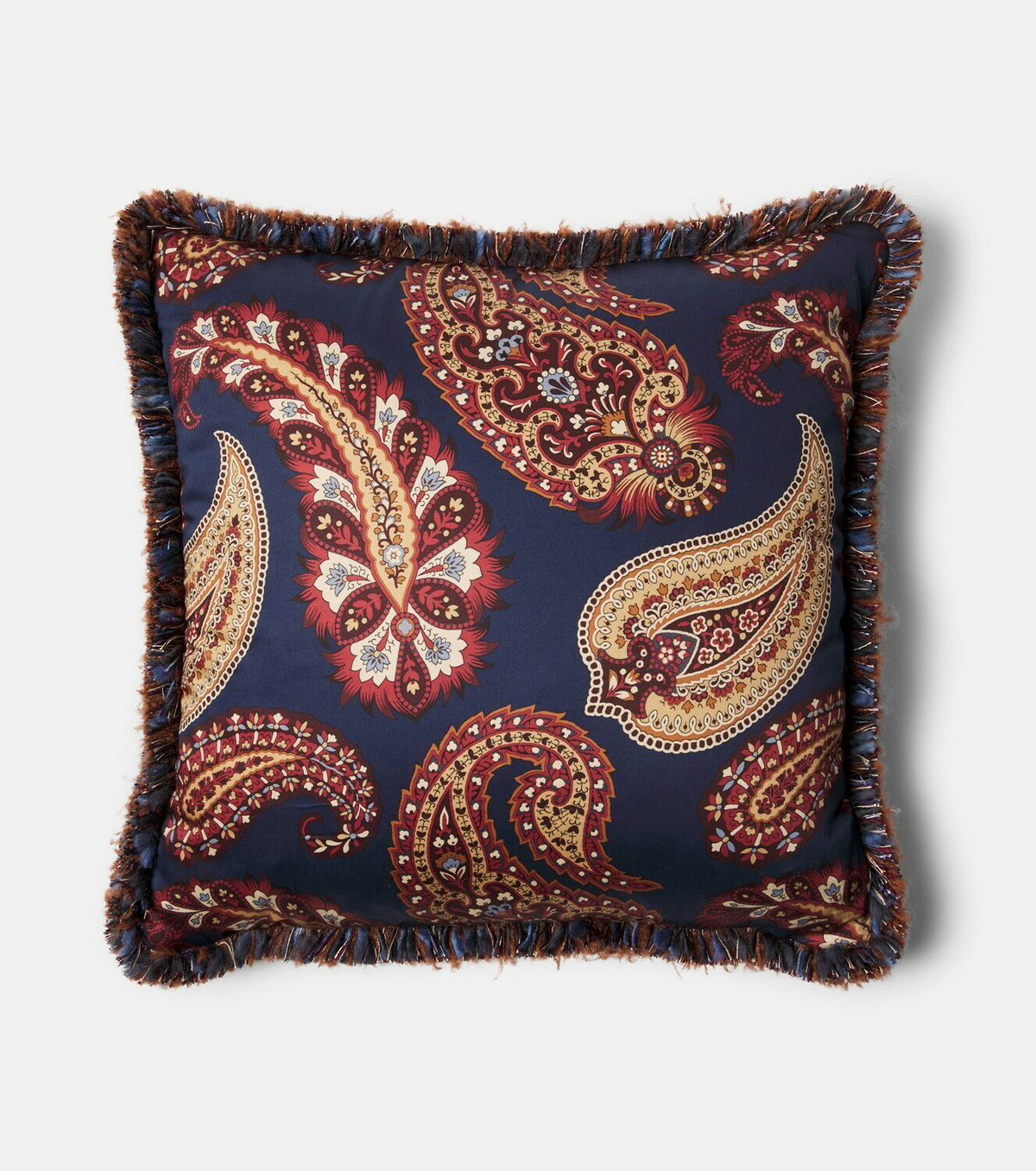 Etro Paisley cotton cushion