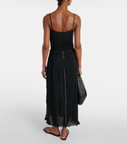 Toteme Plissé maxi skirt