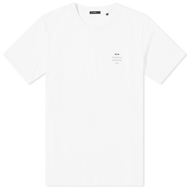 Photo: Neuw Denim Men's Organic Band T-Shirt in White