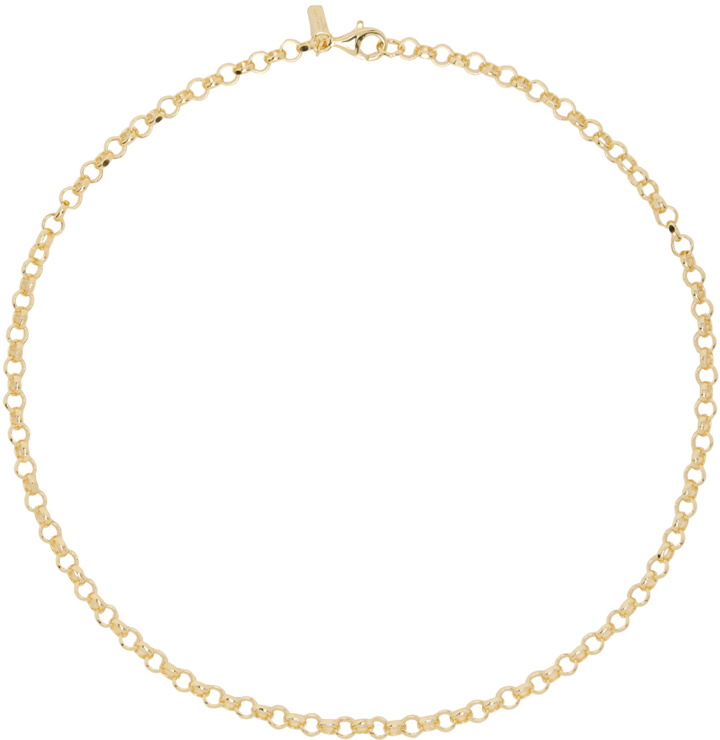 Photo: Hatton Labs SSENSE Exclusive Gold Mariner Necklace