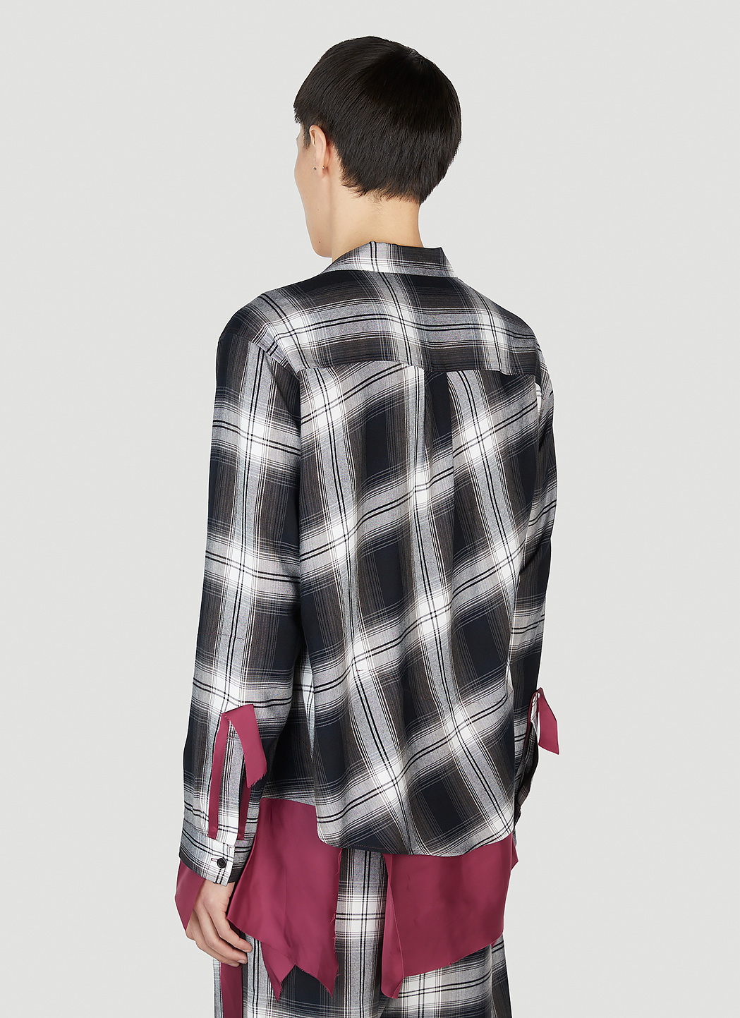 Sulvam Open Collar Shirt
