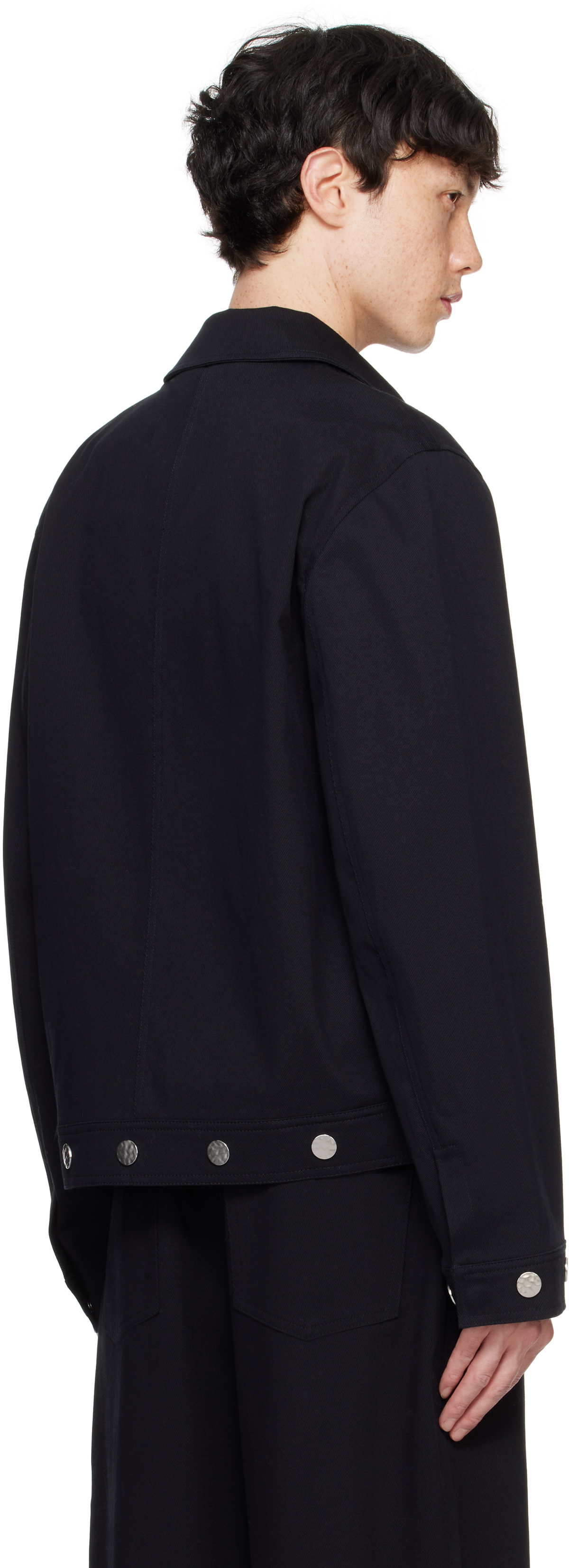 Nanushka Black Clark Jacket