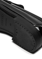 Hereu Nombela Patent Leather Loafers Black