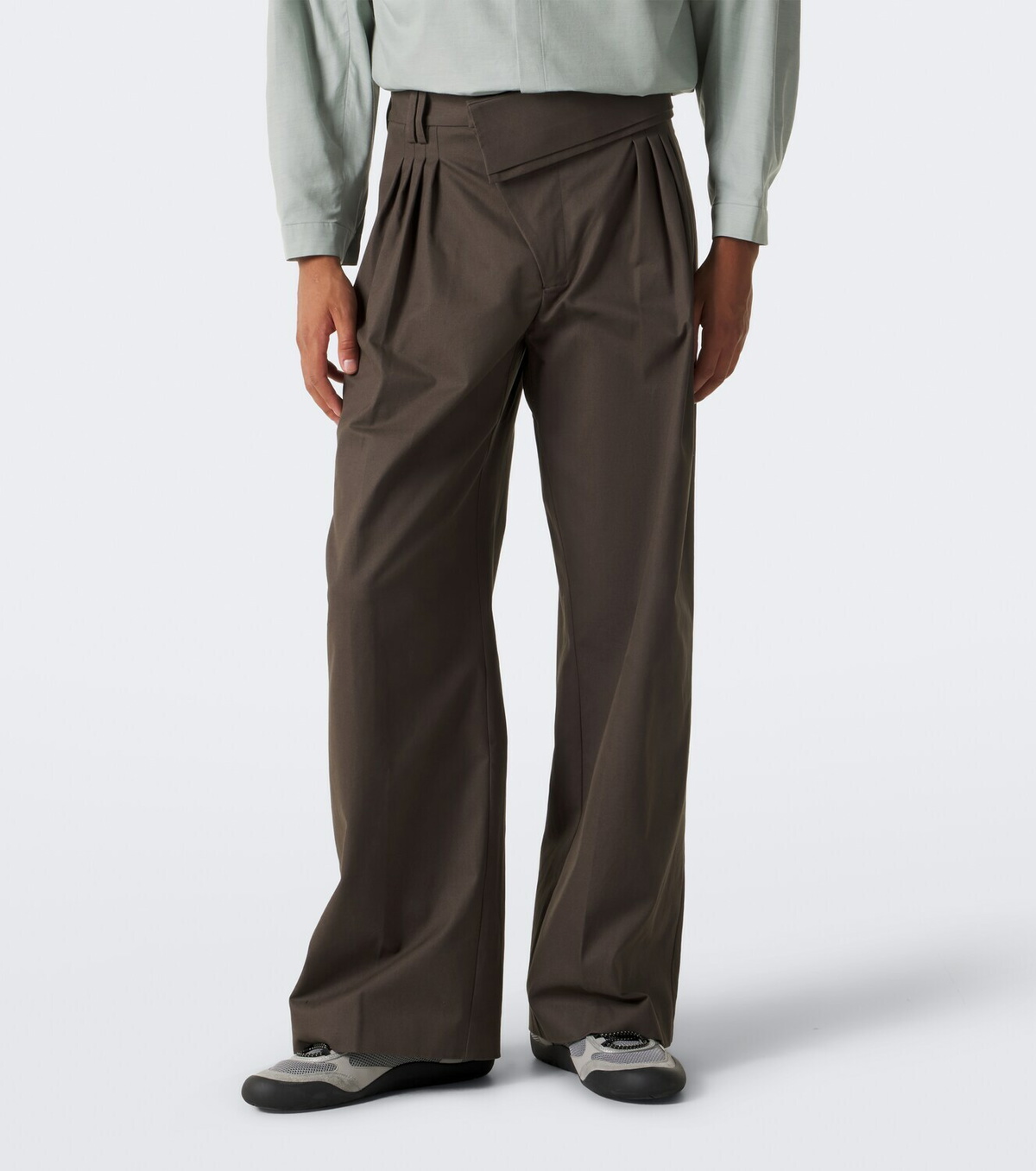 Kiko Kostadinov Dieze cotton wide-leg pants