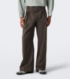 Kiko Kostadinov Dieze cotton wide-leg pants