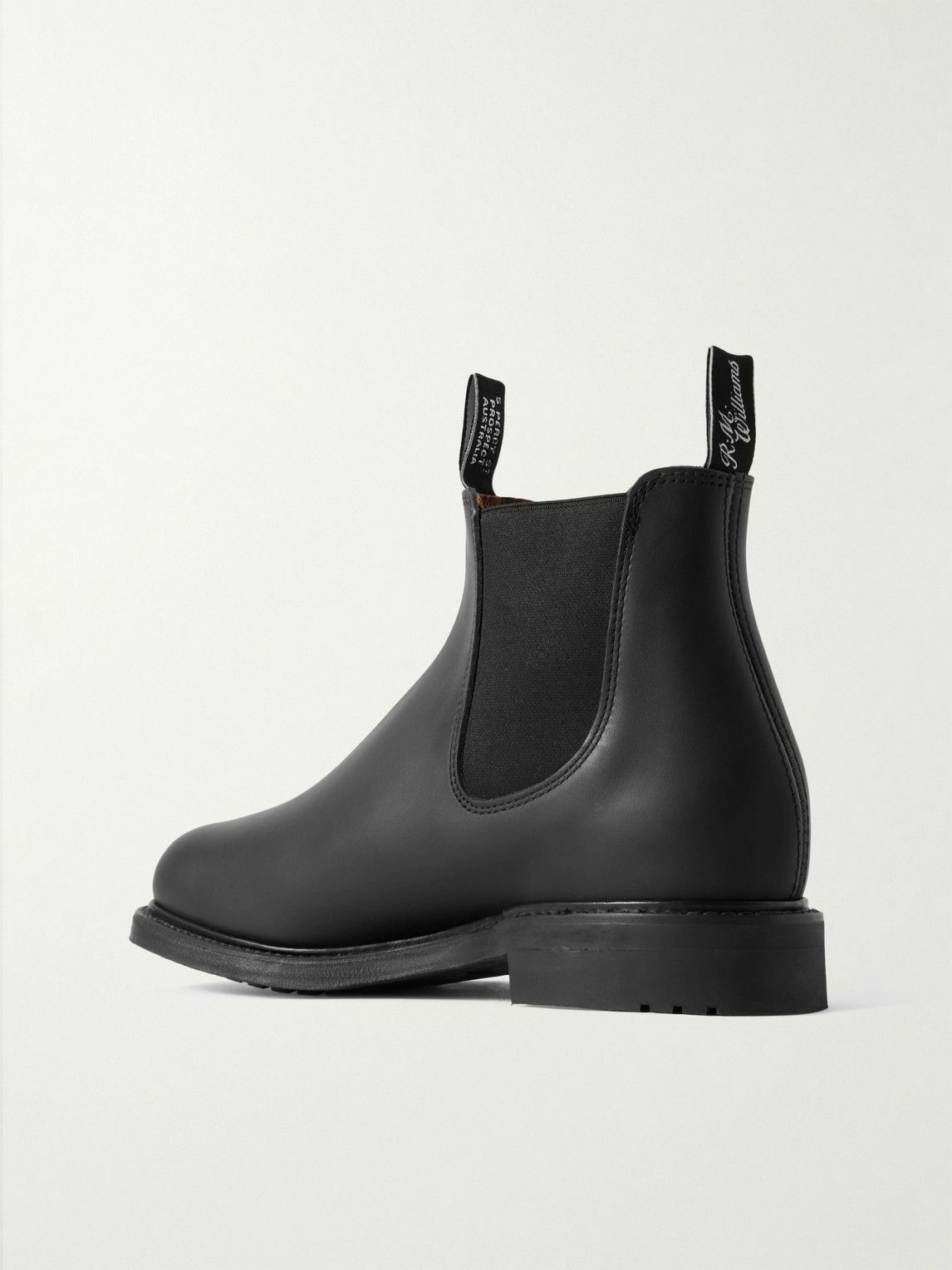 R.M.Williams - Gardener Leather Chelsea Boots - Black