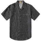 Gucci Men's Polka Dot Vacation Shirt in Black