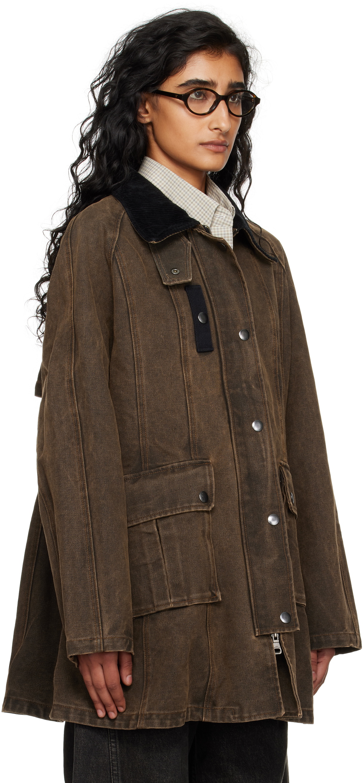 Andersson Bell Brown Kerri Trapez Work Jacket