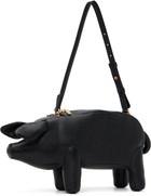Thom Browne Black Pig Baguette Bag