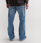 Gallery Dept. - Slim-Fit Two-Tone Distressed Denim Jeans - Blue